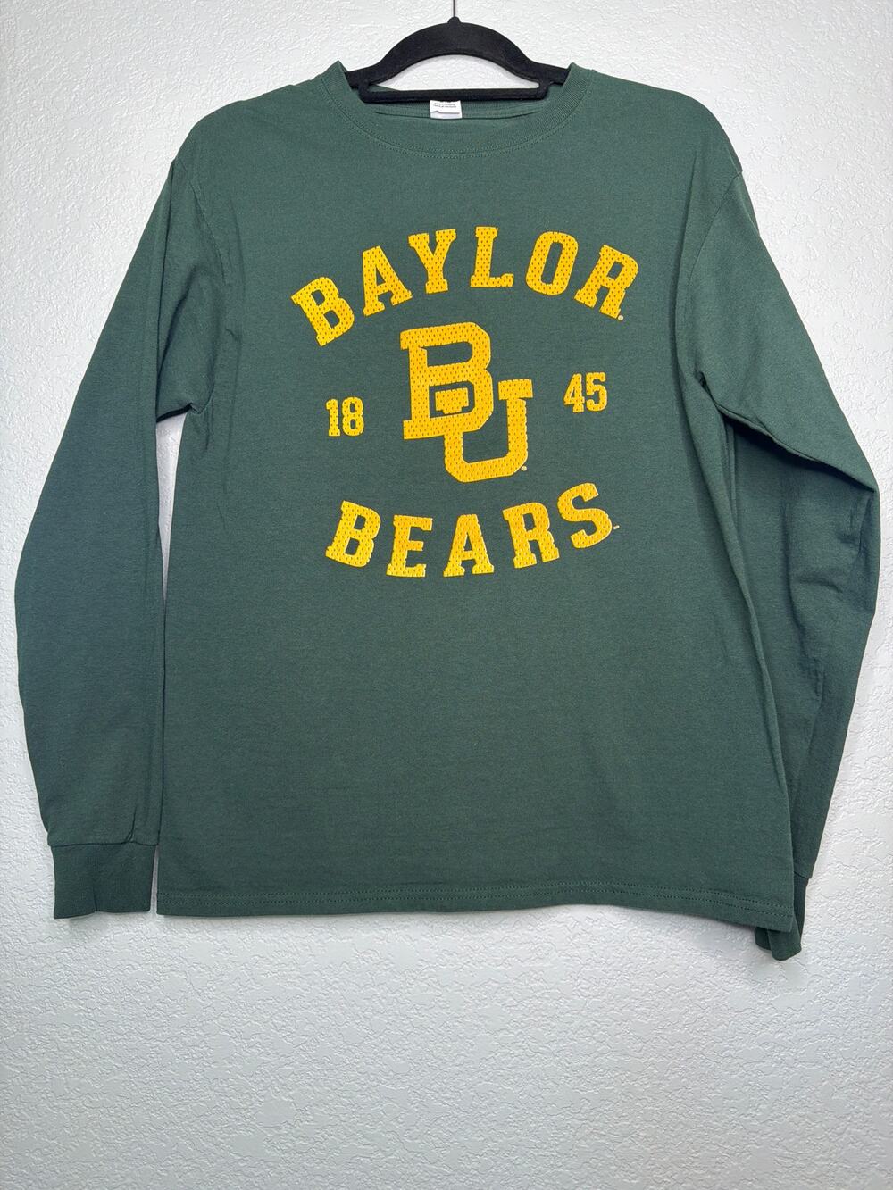Baylor Bears Long Sleeve Graphic Tee Hanes Medium